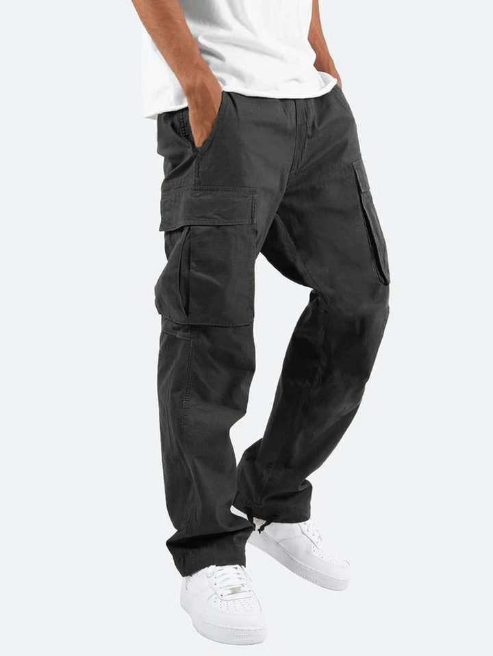 Men's Cargo Pants with Multiple Pockets