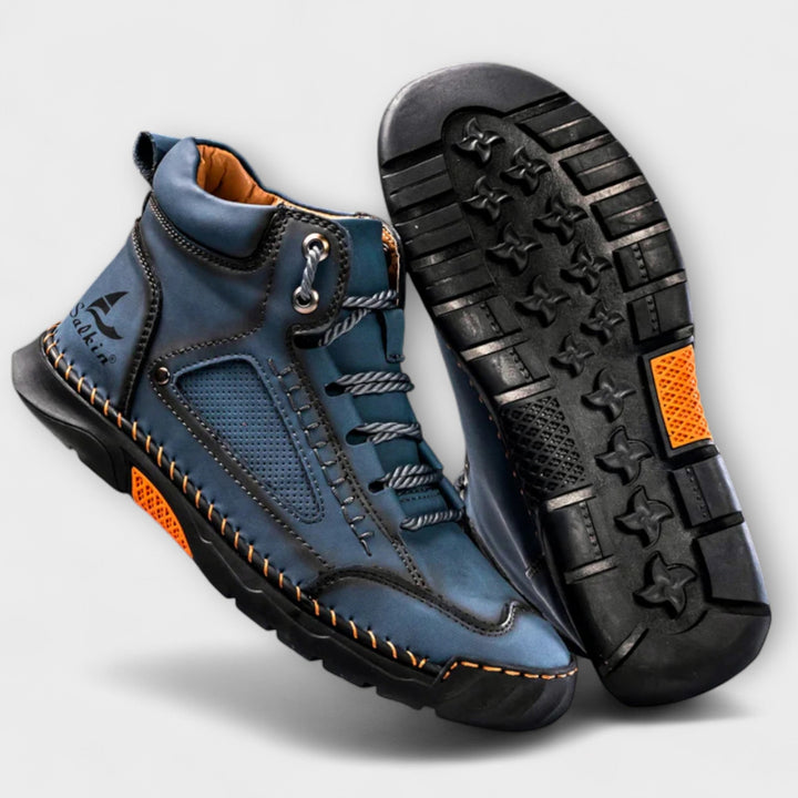 mens-casual-faux-upper-sneakers-with-lace-up-and-lug-sole-2