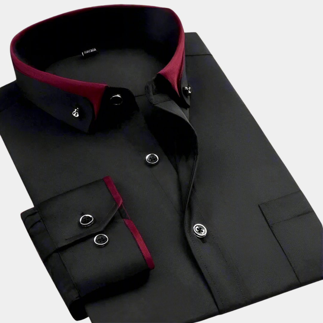 mens-formal-woven-shirt-with-contrast-collar-and-button-cuffs-3