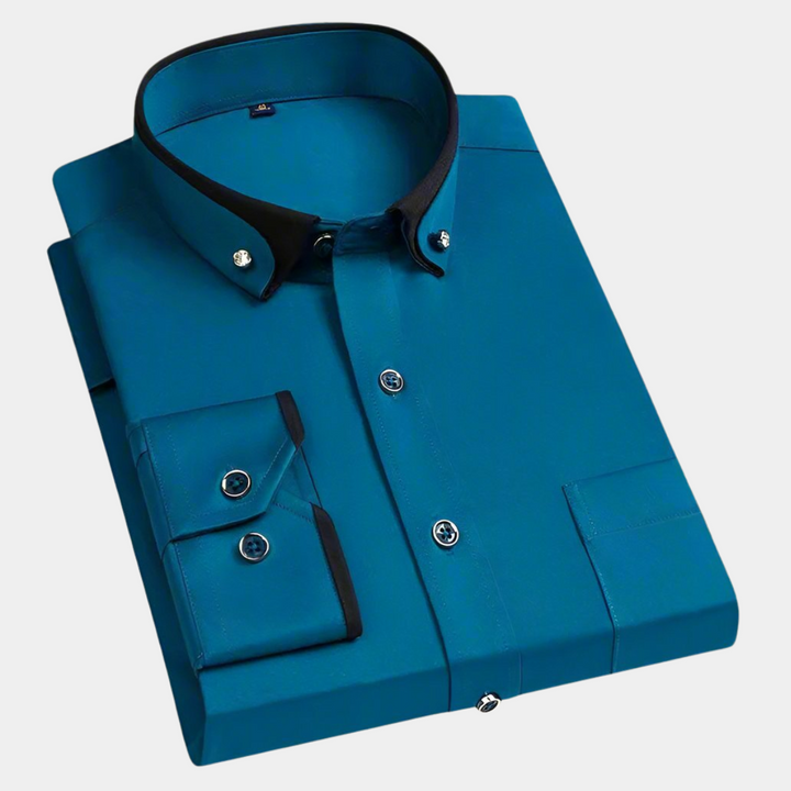 mens-formal-woven-shirt-with-contrast-collar-and-button-cuffs-8