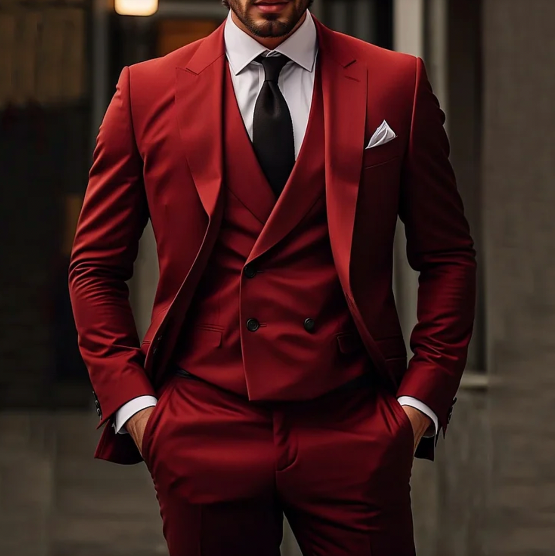 mens-formal-woven-suit-set-with-notch-lapels-and-vest-5