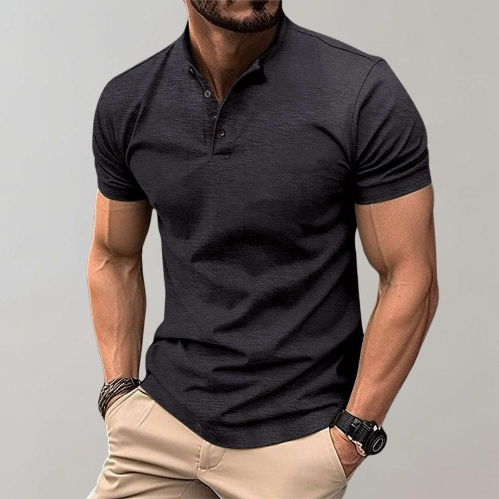 mens-knit-polo-shirt-with-stand-collar-and-three-button-placket-5