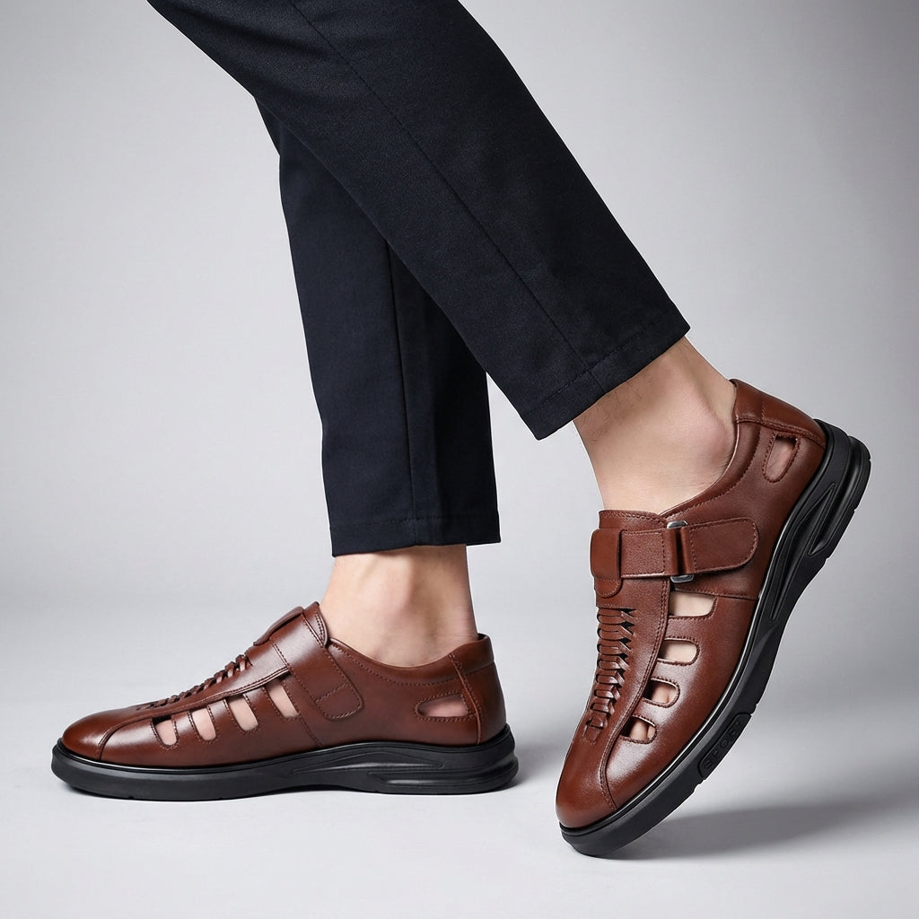 mens-slip-on-sandals-with-woven-vamp-and-closed-toe-1