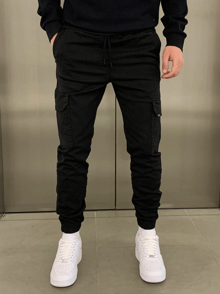 mens-twill-cargo-pants-with-drawstring-waist-and-rib-cuffs-2