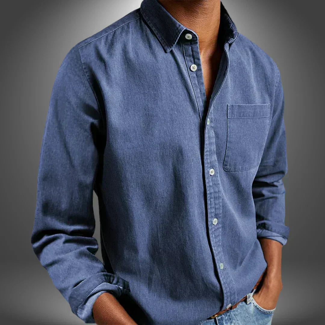 mens-woven-button-front-shirt-with-spread-collar-and-chest-pocket-5
