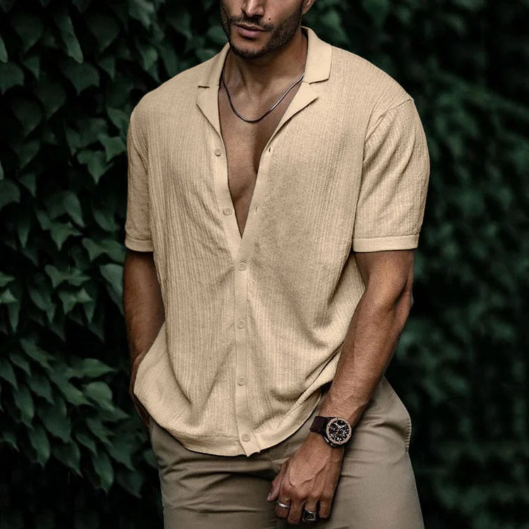 mens-woven-button-up-shirt-with-camp-collar-and-short-sleeves-14