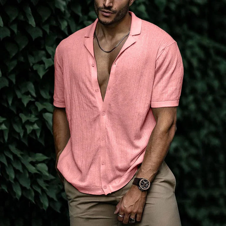 mens-woven-button-up-shirt-with-camp-collar-and-short-sleeves-19