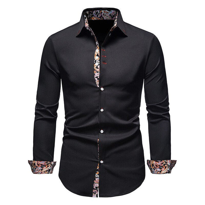 mens-woven-button-up-shirt-with-spread-collar-and-pattern-trim-5