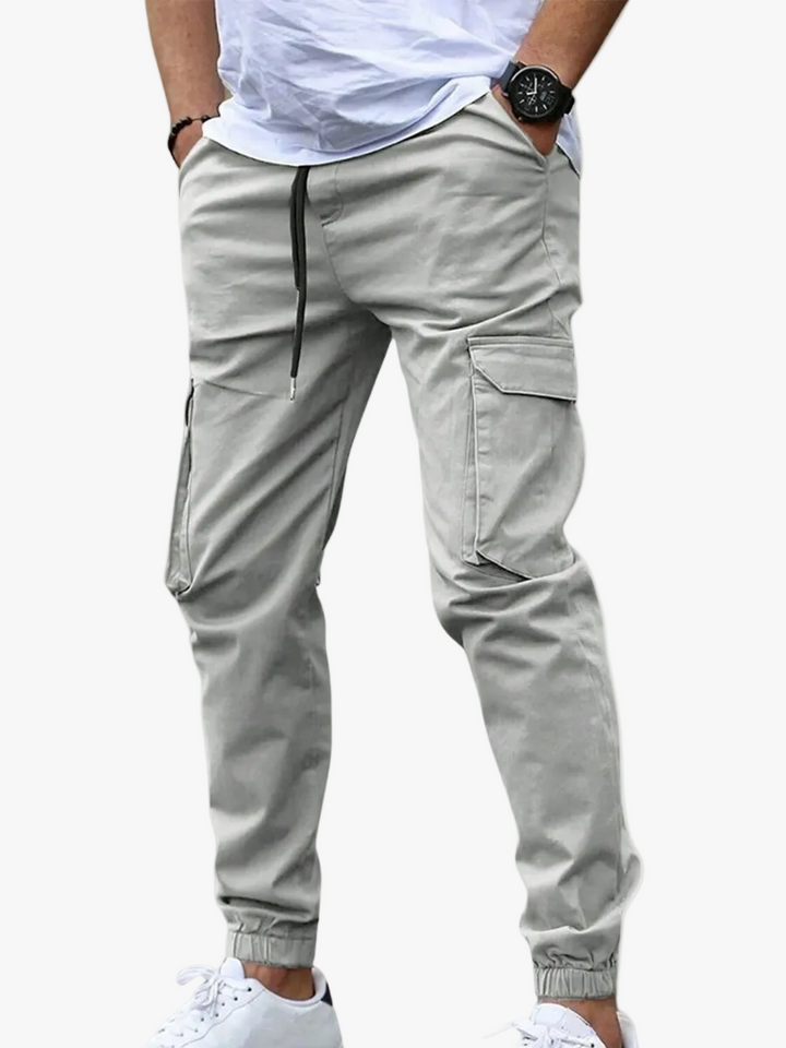 mens-woven-cargo-pants-with-drawcord-waist-and-cuffed-ankles-1