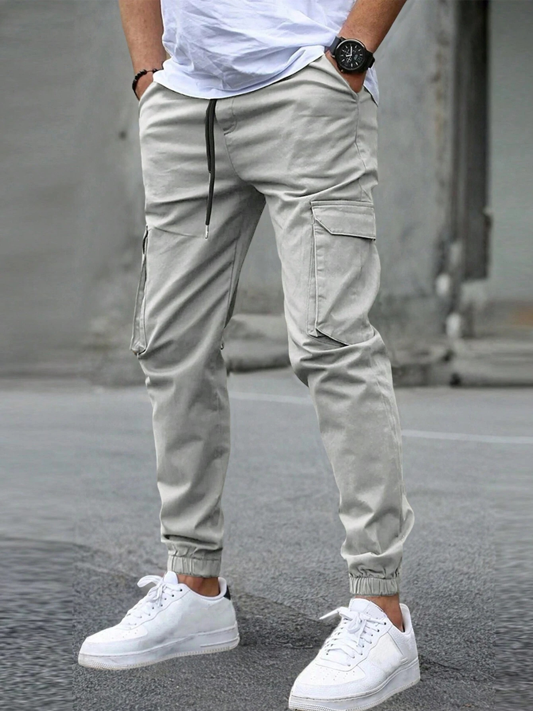 mens-woven-cargo-pants-with-drawcord-waist-and-cuffed-ankles-2