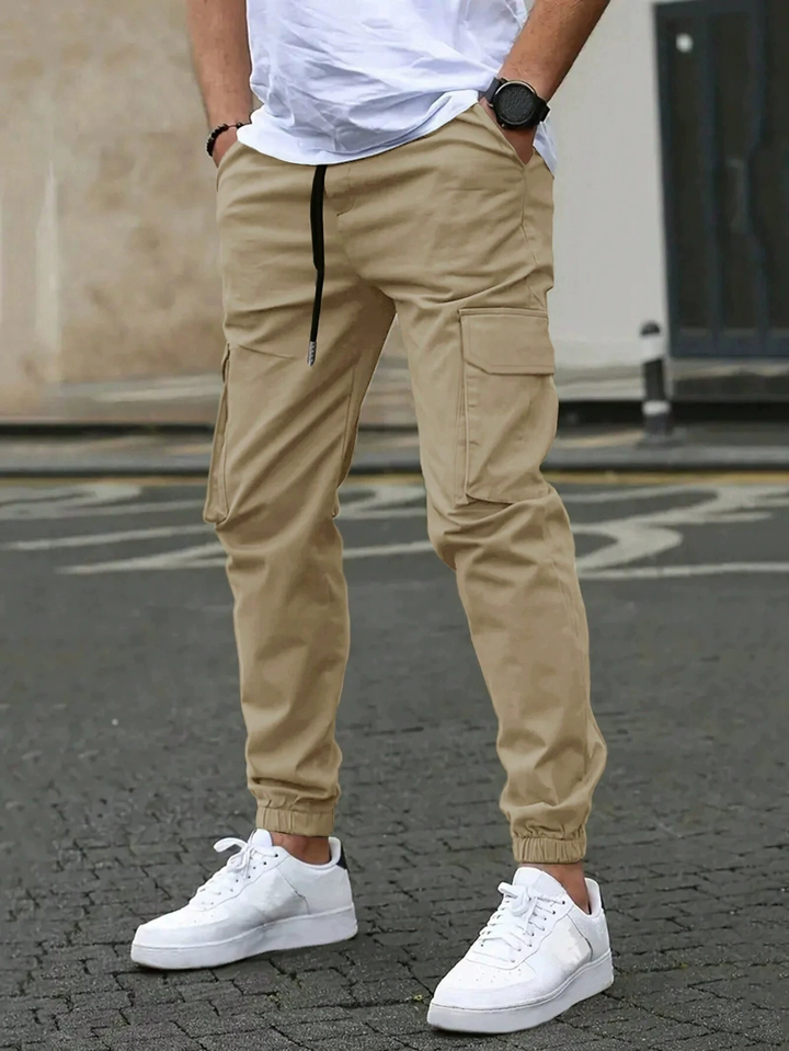 mens-woven-cargo-pants-with-drawcord-waist-and-cuffed-ankles-4