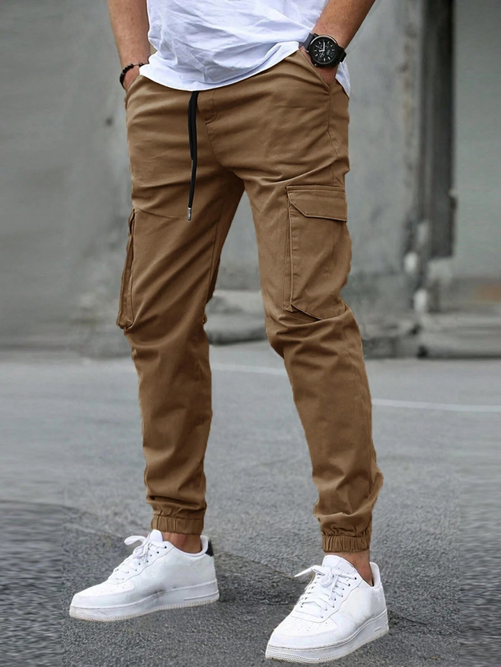 mens-woven-cargo-pants-with-drawcord-waist-and-cuffed-ankles-5