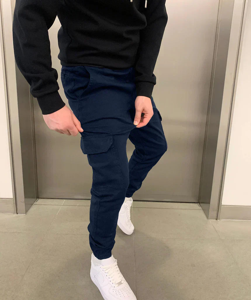 mens-woven-cargo-pants-with-drawcord-waist-and-cuffed-ankles-8