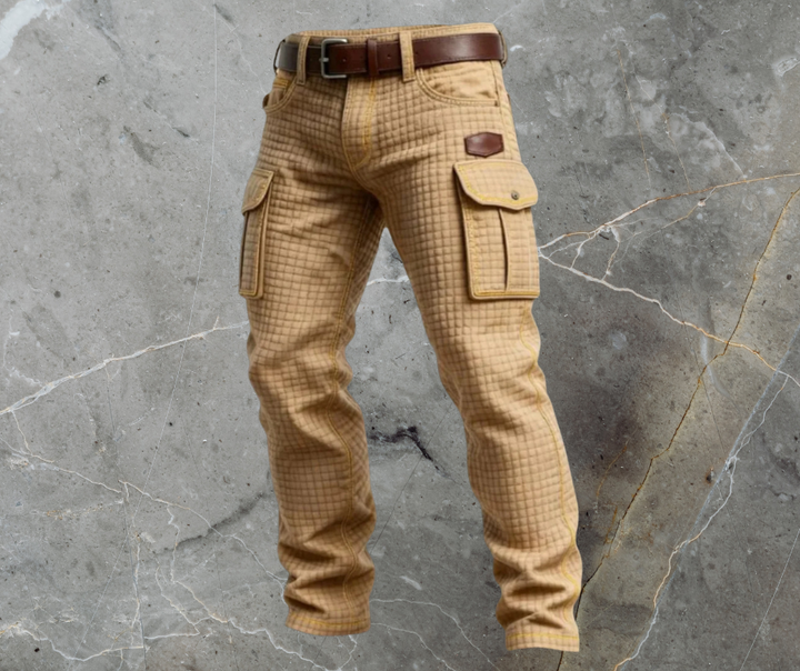 mens-woven-cargo-pants-with-flap-pockets-and-belt-loops-3