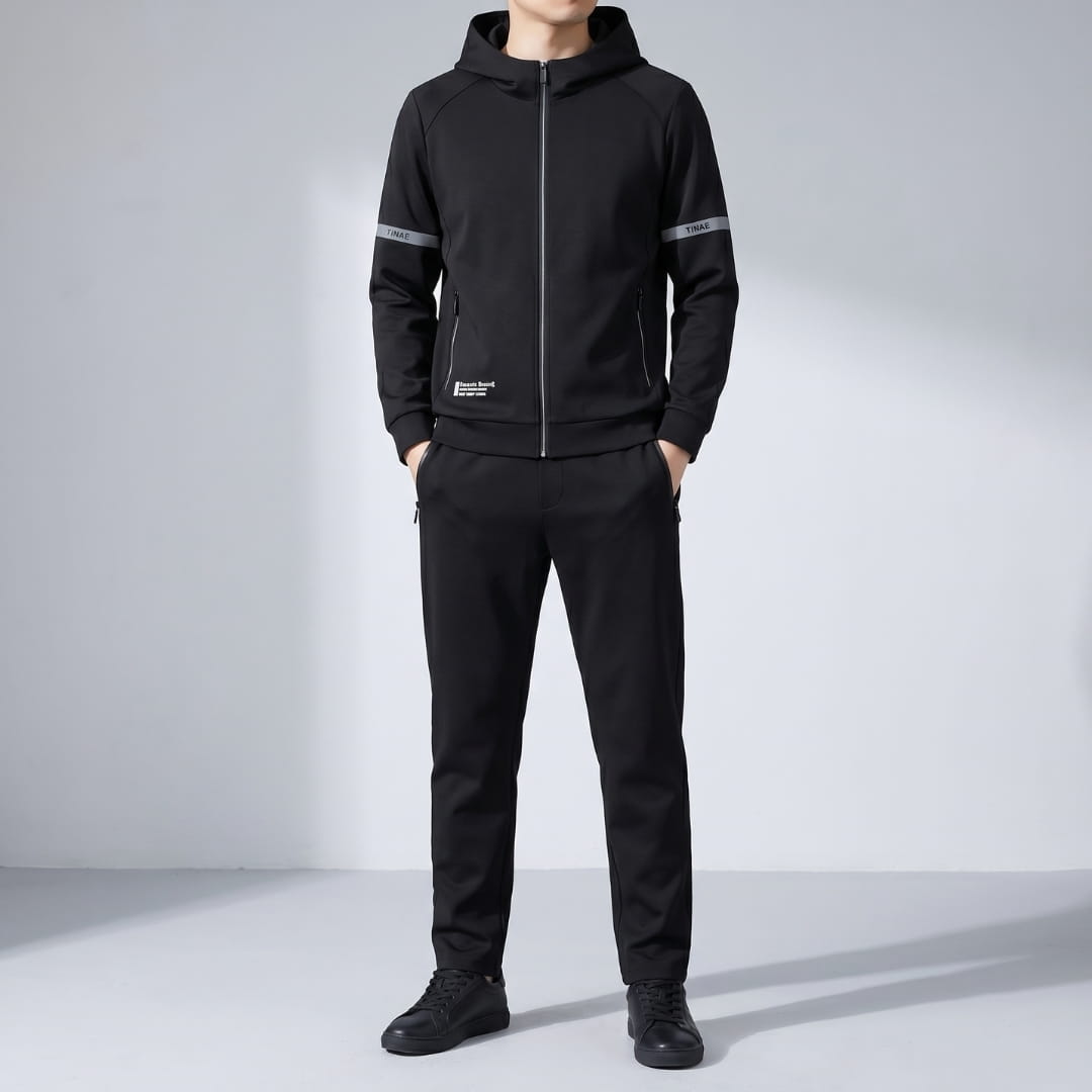 Milon | Men's Hooded Zip Tracksuit Set