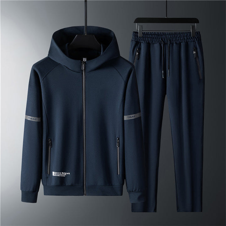 Milon | Men's Hooded Zip Tracksuit Set