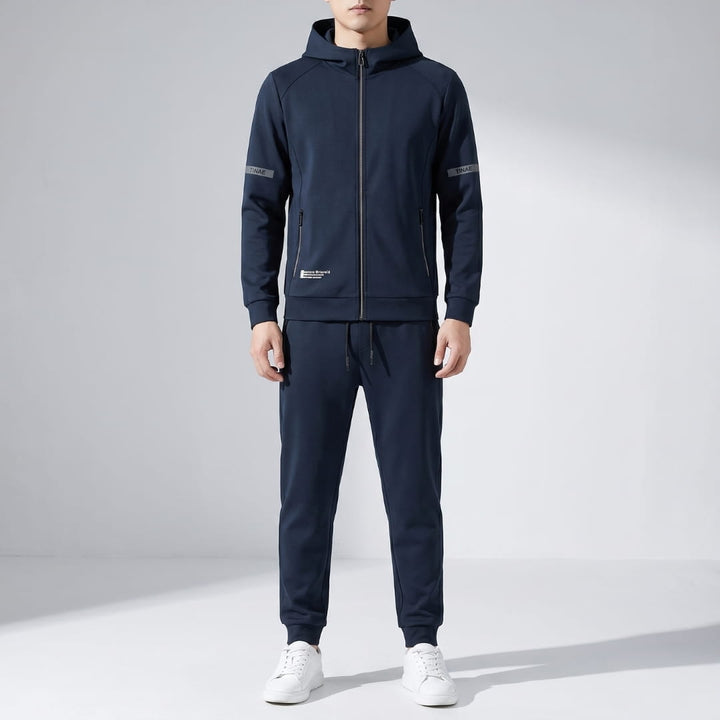 Milon | Men's Hooded Zip Tracksuit Set