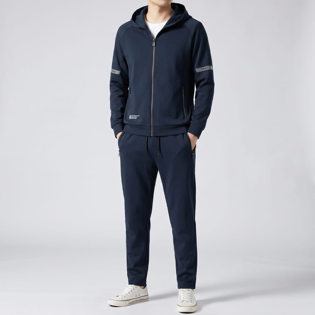 Milon | Men's Hooded Zip Tracksuit Set