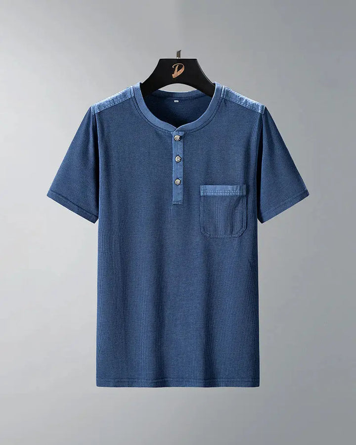 Narcisse | Men's Waffle Knit Henley