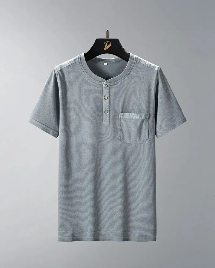 Narcisse | Men's Waffle Knit Henley