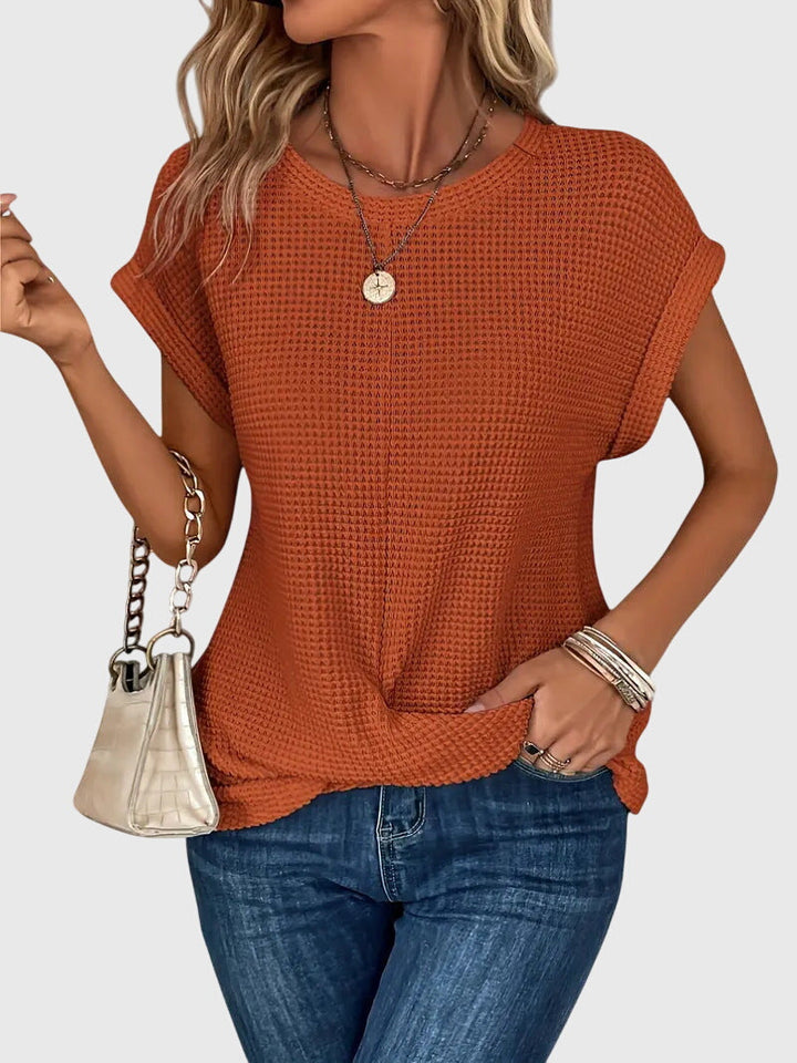 Odette | Women's Timeless Crew Neck Versatile Blouse