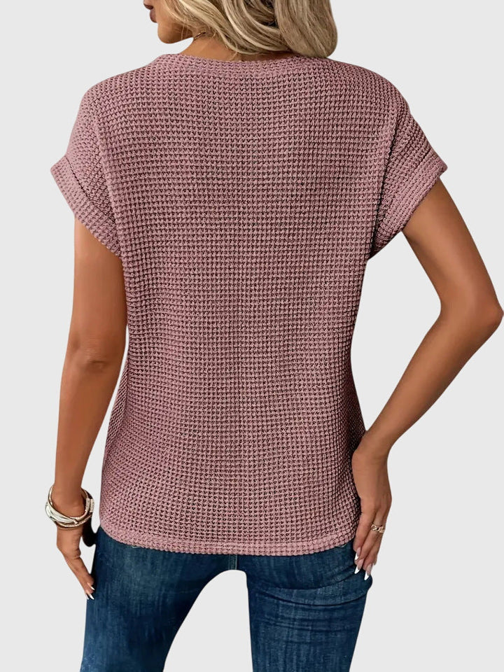 Odette | Women's Timeless Crew Neck Versatile Blouse
