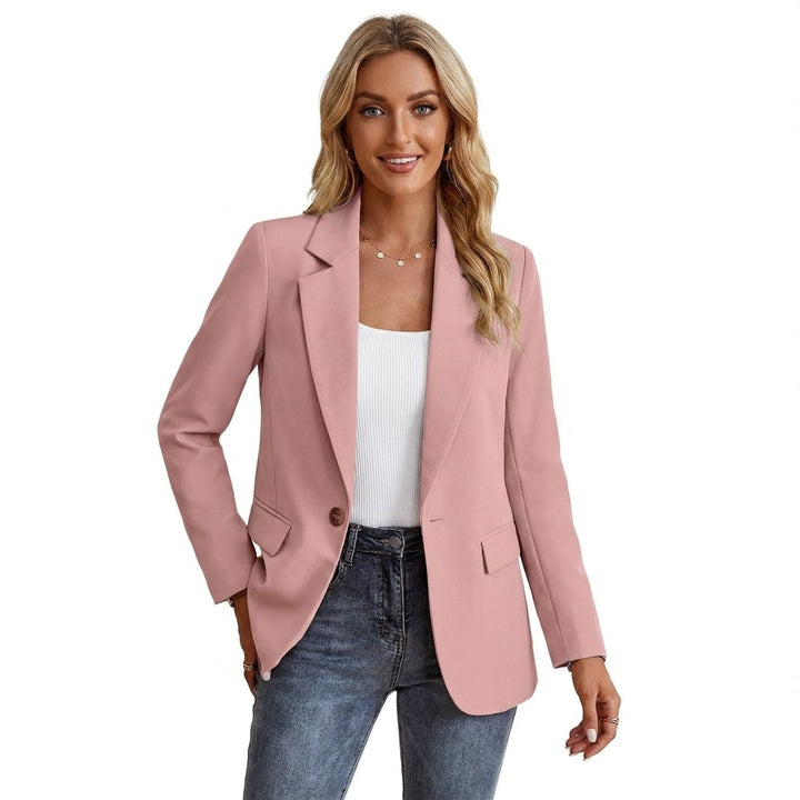 Hyacinthe | Women's Classic Single-Breasted Blazer with Notch Lapel