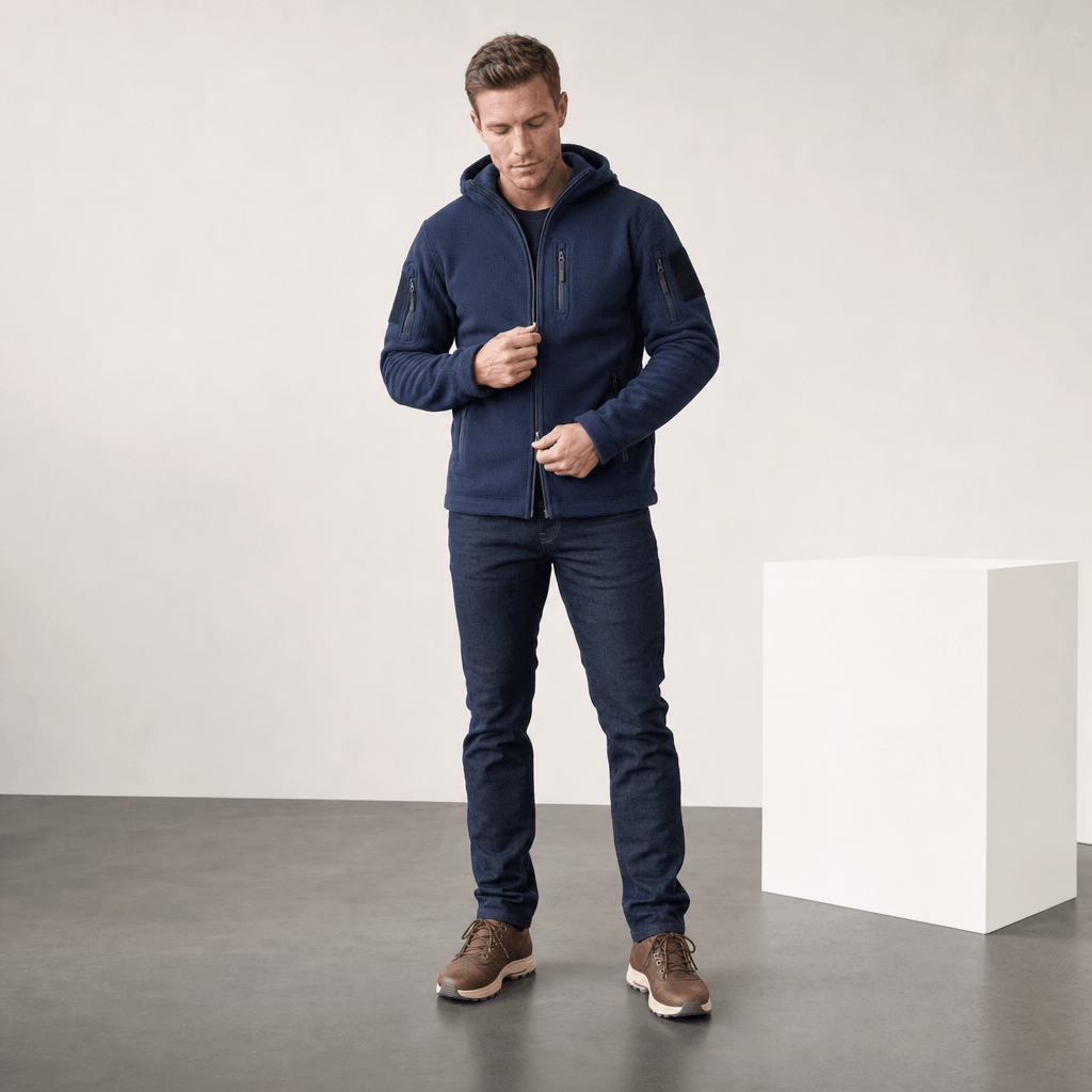 Peregrin | Men's Hooded Pile Utility Jacket