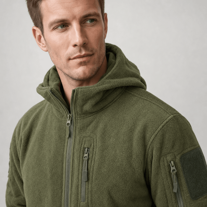 Peregrin | Men's Hooded Pile Utility Jacket