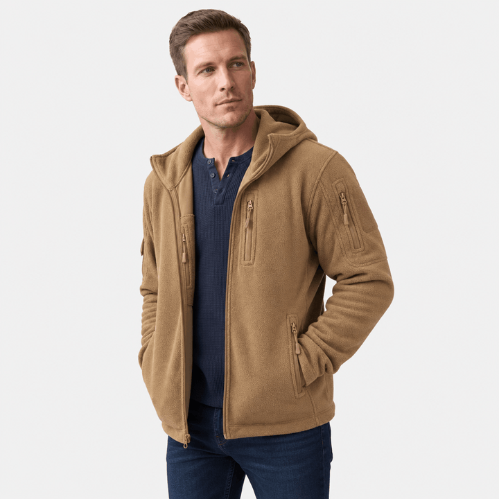 Peregrin | Men's Hooded Pile Utility Jacket