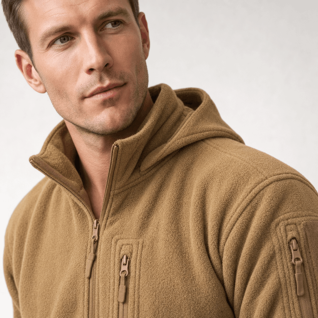 Peregrin | Men's Hooded Pile Utility Jacket