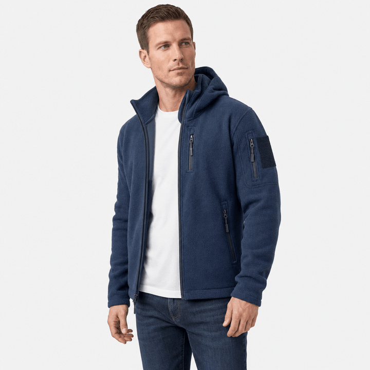 Peregrin | Men's Hooded Pile Utility Jacket