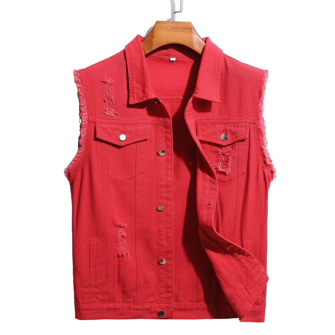 Philibert | Men's Sleeveless Trucker Vest