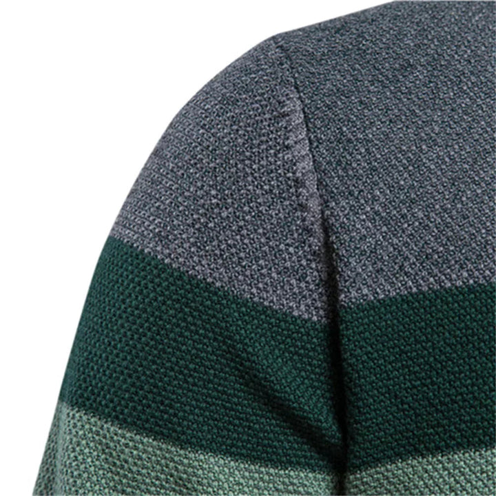 Pierrick | Men's Colourblock Crew Neck Sweater