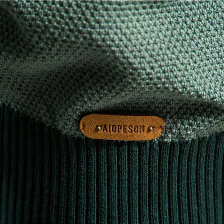 Pierrick | Men's Colourblock Crew Neck Sweater