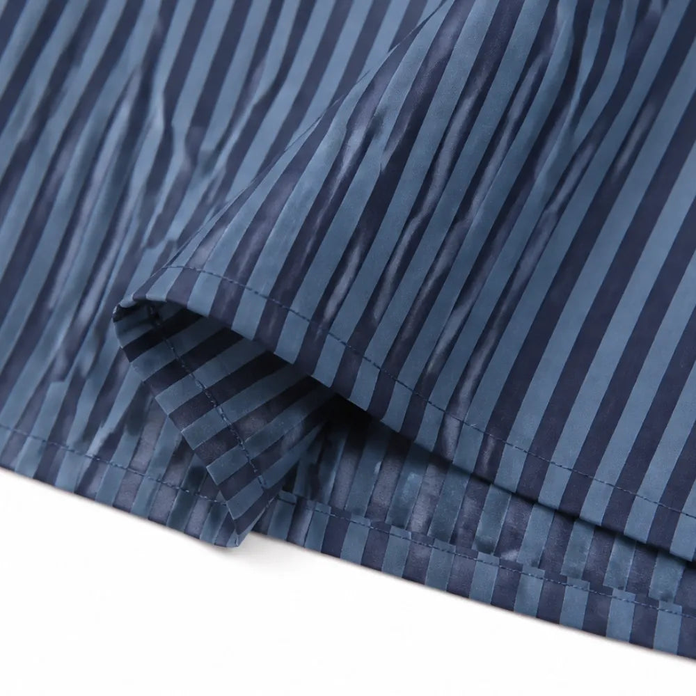 Poncette | Women's Striped V Neck Maxi Dress