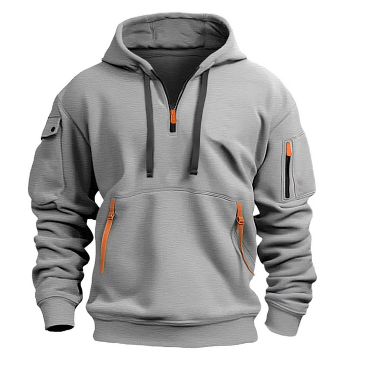 Rainald | Men's Utility Zip Pocket Hoodie
