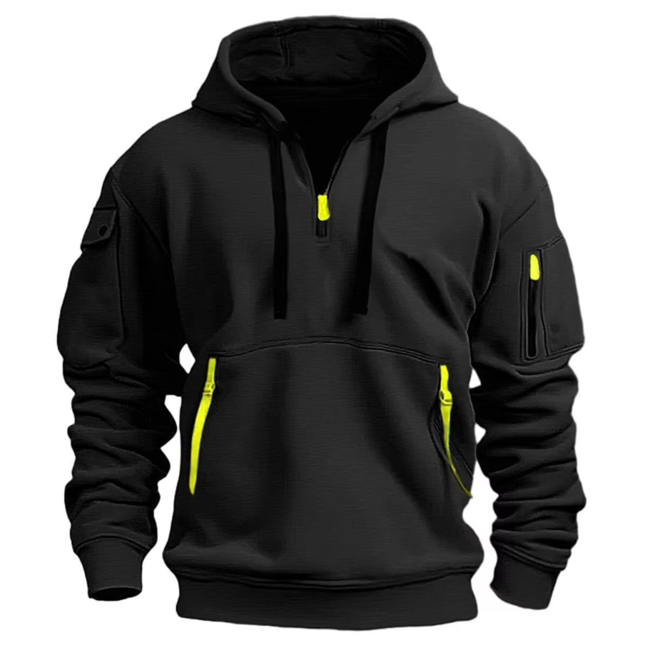 Rainald | Men's Utility Zip Pocket Hoodie