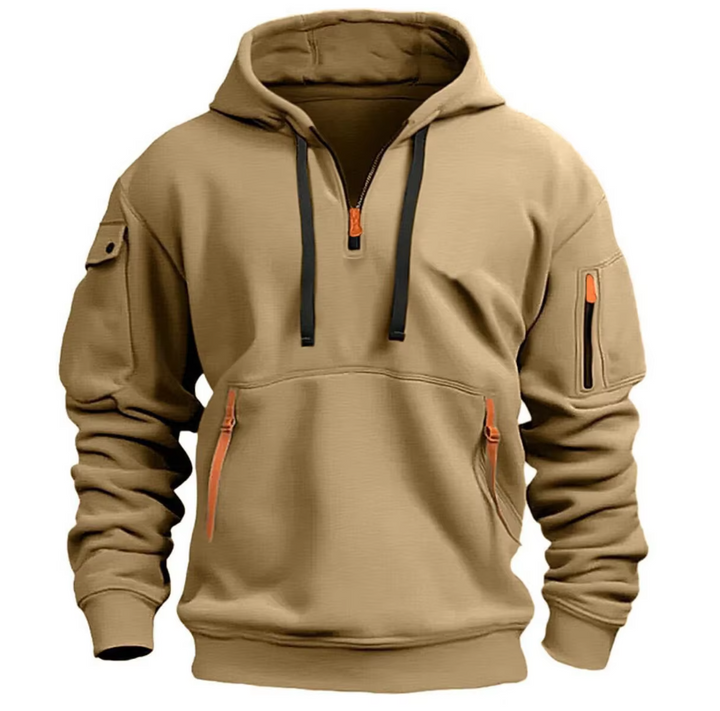 Rainald | Men's Utility Zip Pocket Hoodie