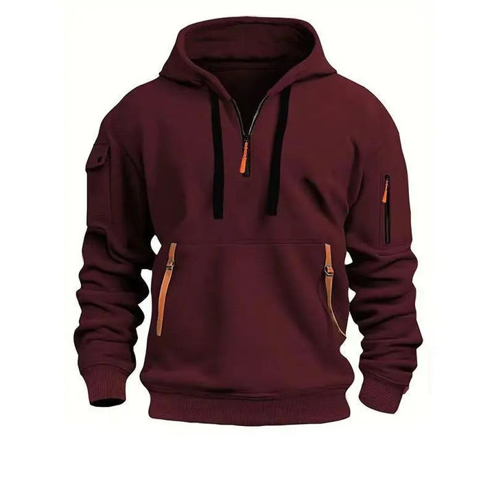 Rainald | Men's Utility Zip Pocket Hoodie