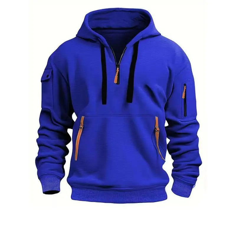 Rainald | Men's Utility Zip Pocket Hoodie