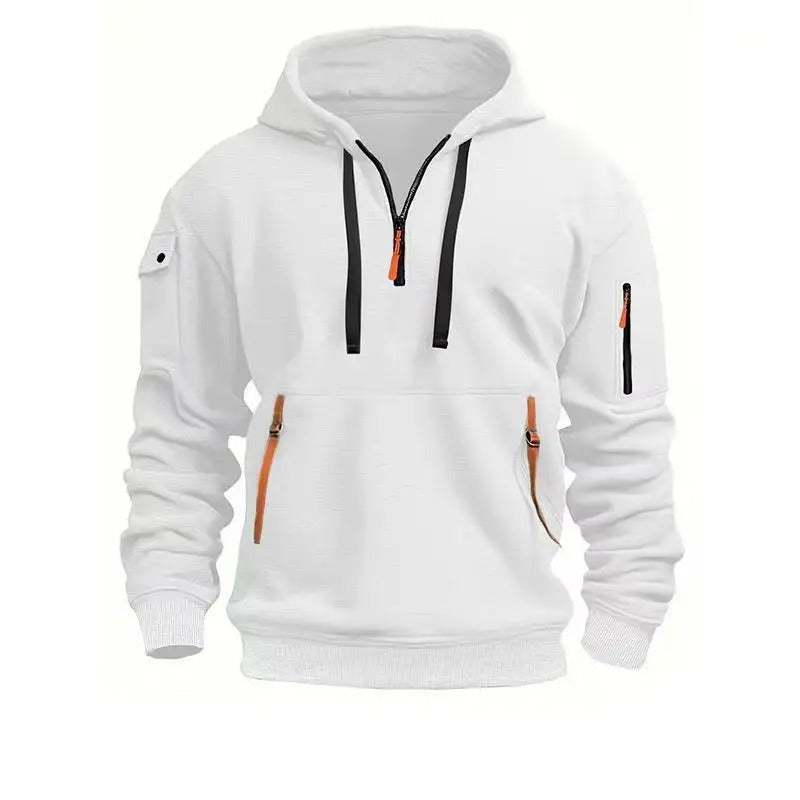 Rainald | Men's Utility Zip Pocket Hoodie