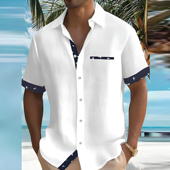 Reggie | Men's Loose Fit Casual Summer Shirt