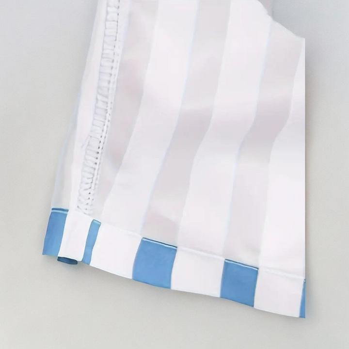 Reuben | Men's Mid-Thigh Drawstring Swim Shorts