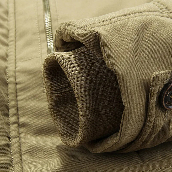 Roch | Men's Hooded Winter Coat with Pile Lining