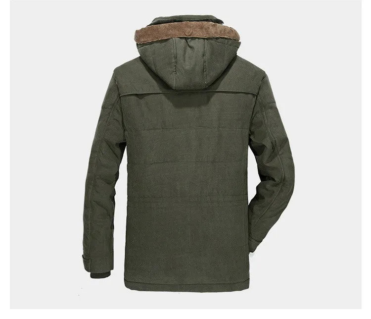 Roch | Men's Hooded Winter Coat with Pile Lining