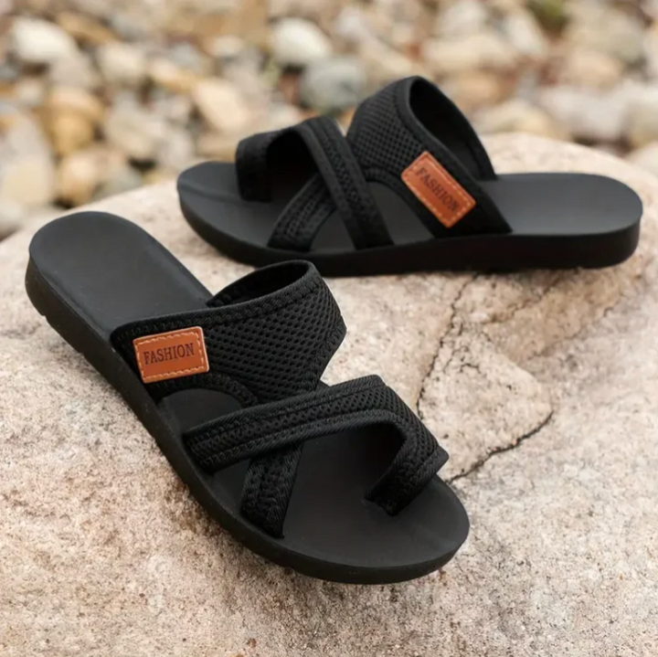 Rosalind | Women's Elastic-Strap Contoured Comfort Sandals