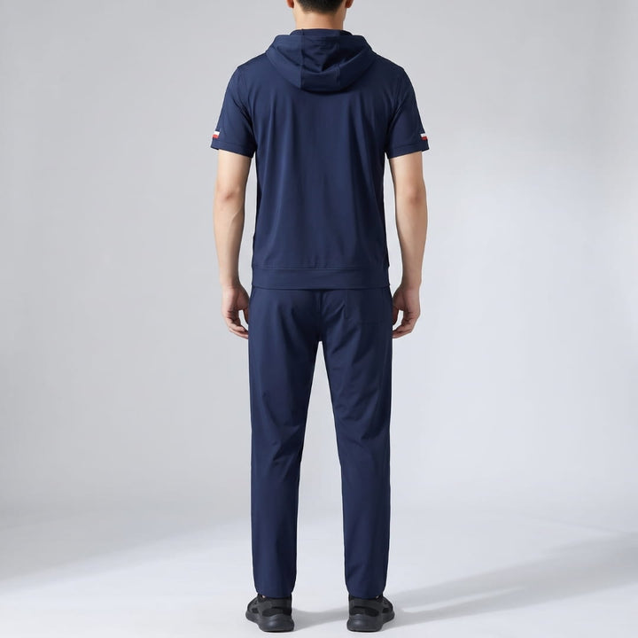 Roscoe | Men's Hooded Quarter-Zip Tracksuit Set