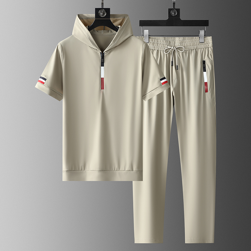 Roscoe | Men's Hooded Quarter-Zip Tracksuit Set