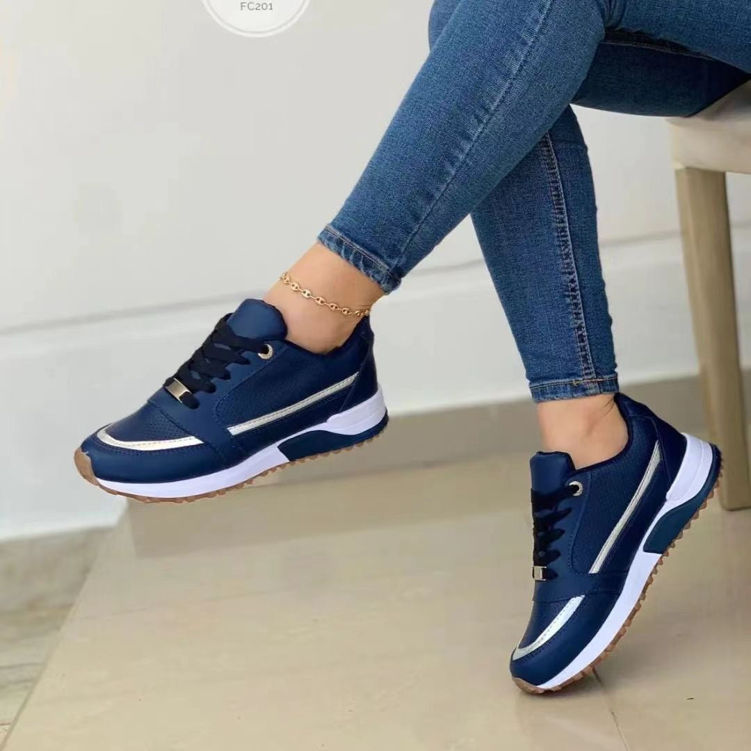 Rowie | Women's Contoured Cushioned Arch-Support Walking Sneakers
